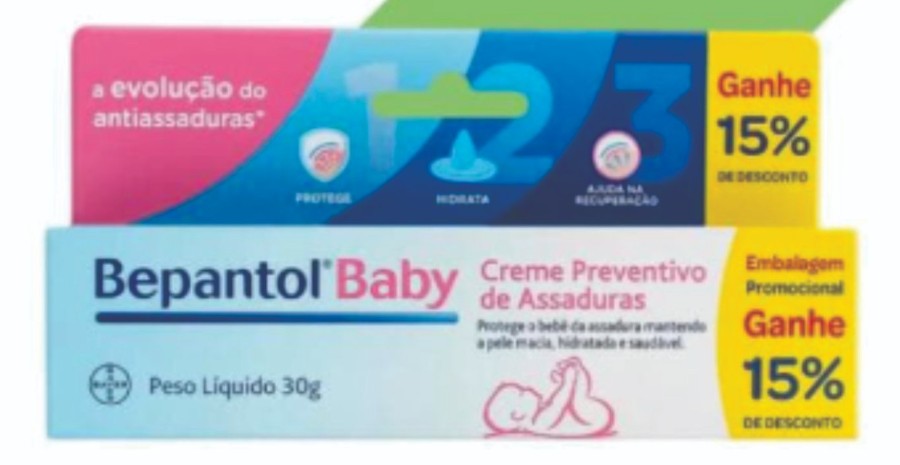 Creme Preventivo de Assaduras Bepantol Baby