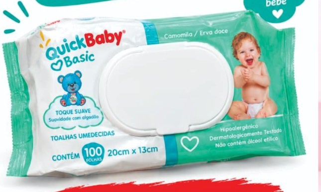 Lenços Umedecidos Toalhas Basic