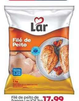 Filé de peito de frango IQF