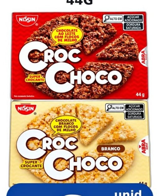 Croc Choco Branco e ao Leite