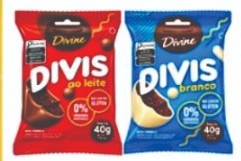 Drágeas Divis Ao Leite e Chocolate Branco