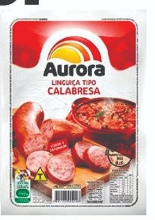 Linguiça Aurora Tipo Calabresa