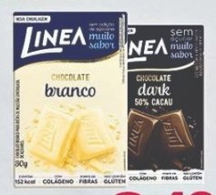 Chocolate sem açúcar Línea 30g