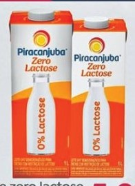 Leite zero lactose Piracanjuba 1L