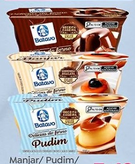 Manjar/ Pudim/ Brigadeirão Batavo