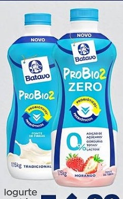 Iogurte probio Batavo