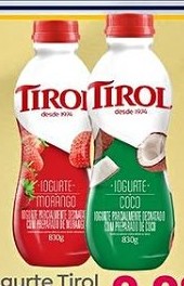 Iogurte Tirol garrafa
