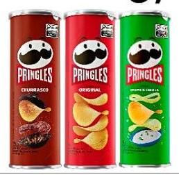 Salgadinho de batata Pringles