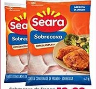 Sobrecoxa de frango Seara IQF