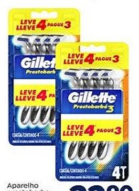 Aparelho prestobarba Gillette